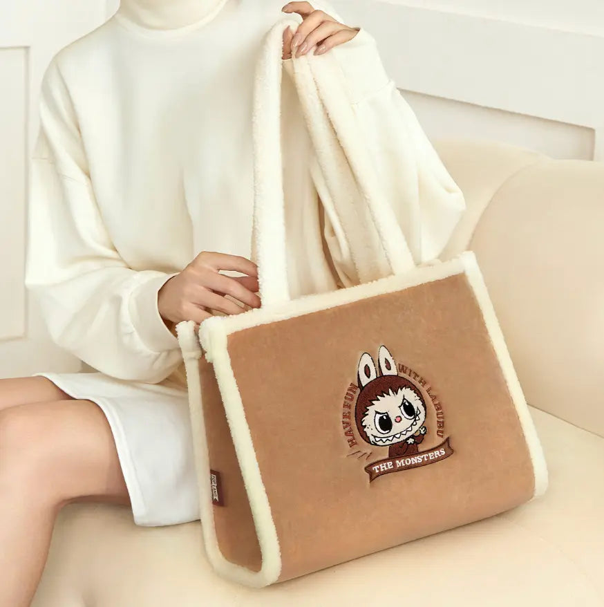 Classic Bag Series- LABUBU Plush Tote Bag Getlabubu