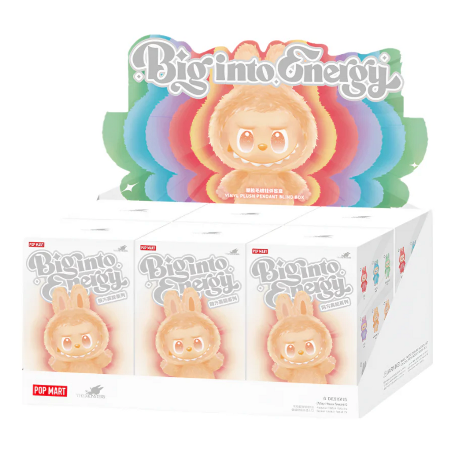 THE MONSTERS Big into Energy Pendant Set | Full Vinyl Plush