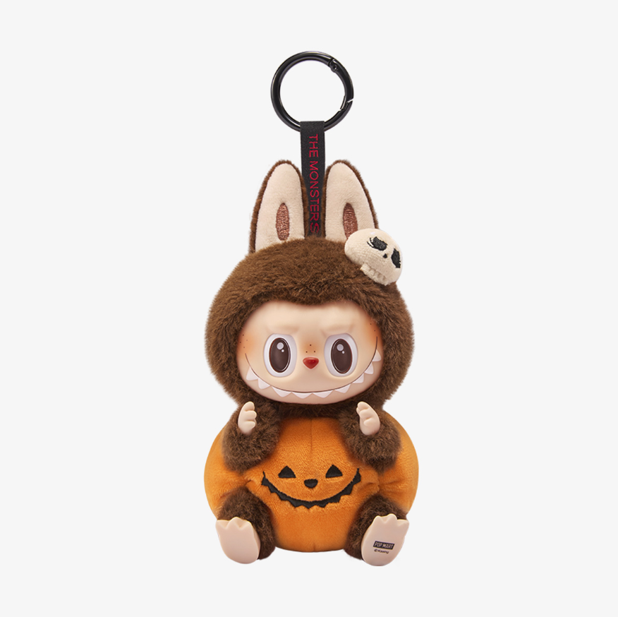 Happy Halloween Party Series-Sitting Pumpkin Vinyl Plush Pendant Getlabubu