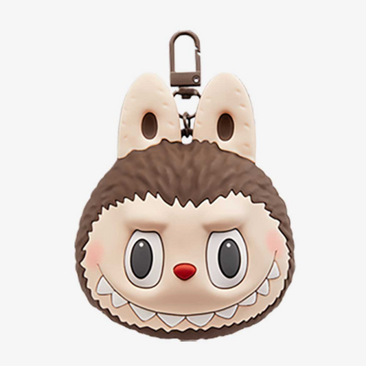 LABUBU Originals, Brown Silicone Earphone Bag Getlabubu